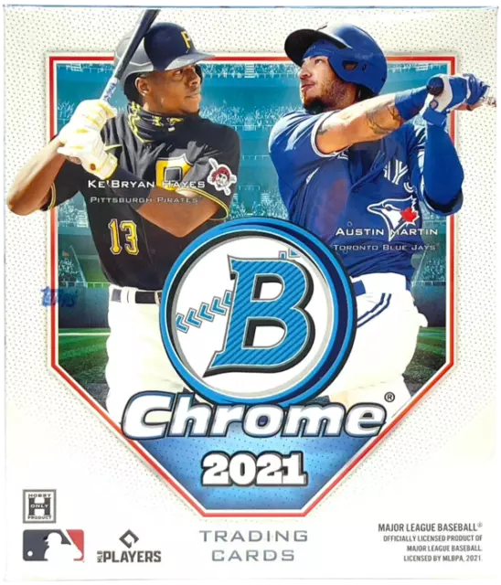 MLB Baseball - 2021 Topps Bowman Chrome Hobby Trading Cards Mini-Box | Sealed