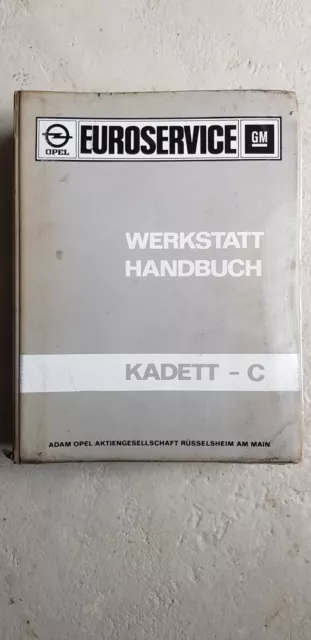 Opel Kadett C Werkstatthandbuch