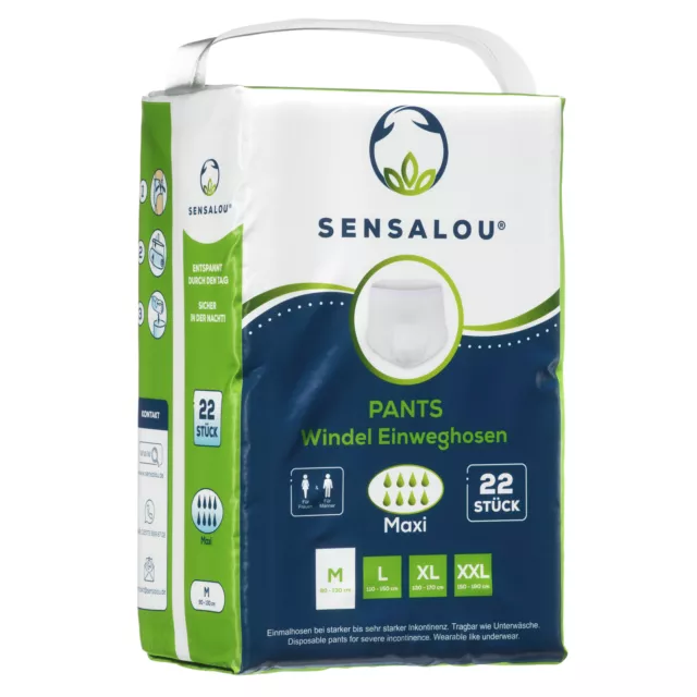 Sensalou couche-culotte maxi taille M - 22 pièces