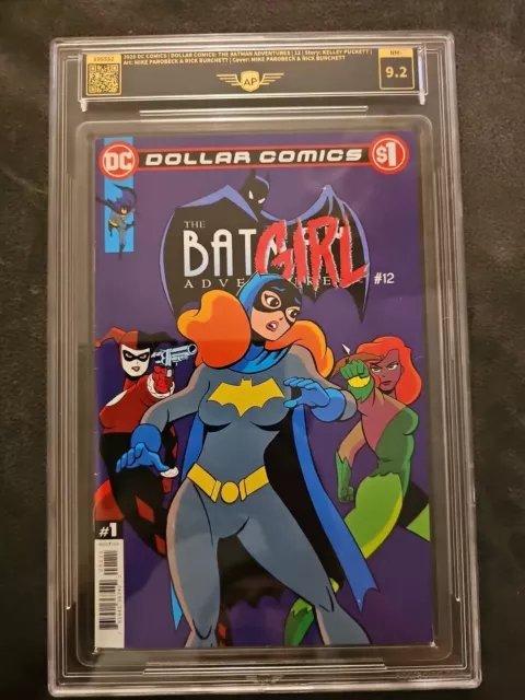 AP GRADING 9.2 DOLLAR COMICS BATMAN  ADVENTURES 12 1ST APP HARLEY QUIN  DC Repri