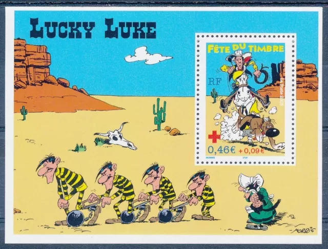 DBX - Timbre de France Bloc  N° 55 Neuf ** Lucky Luke Fête Timbre 2003