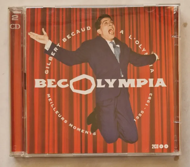 GILBERT BECAUD "BECOLYMPIA" (2 x CD)