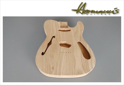 Non cucito 2 PZ Roasted Swamp Ash Body Telecaster Stile 