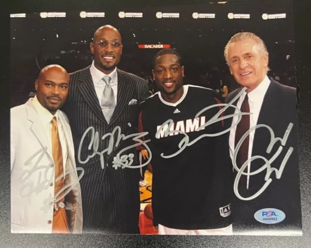 Alonzo Mourning Miami Heat Fanatics Authentic Autographed 2006 NBA Finals  Champion Replica Larry O'Brien Trophy