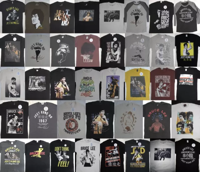 Bruce Lee Jun Fan Gung Fu Martial Arts T-Shirt