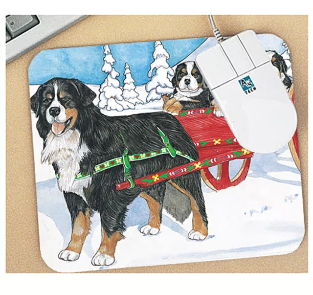 Bernese Mountain Dog Mouse Pad