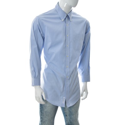 Brooks Brooks Brothers Homme Coupe Standard Non Fer Robe Chemise 14.5-32/33 Bleu 