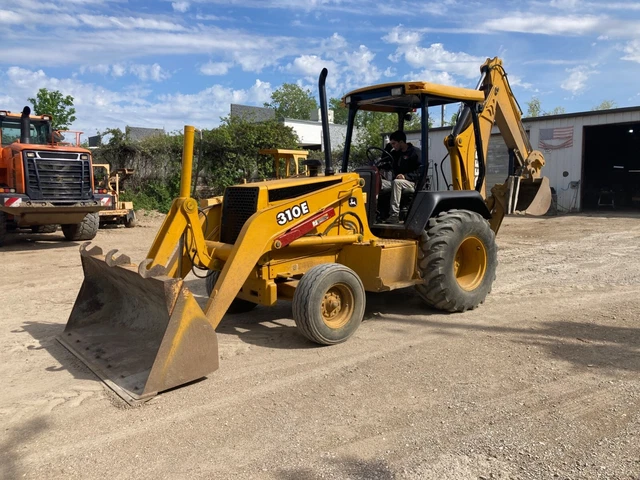JOHN DEERE 310E Backhoe Loader; thumb; 3509 HRS; OPERATION VIDEO