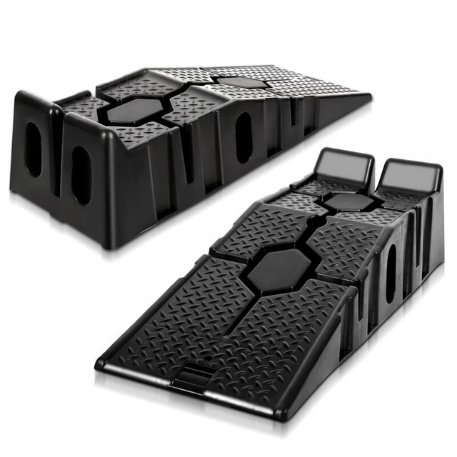 2 pezzi rampa di accesso auto rampa antiscivolo rampa di carico piattaforma antiscivolo