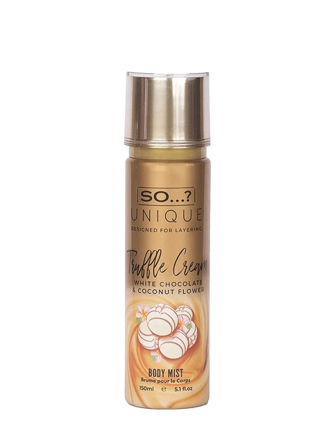 So Unique Truffle Cream Body Mist 150 ml 5,0 Floz Larga Duración Body Mist