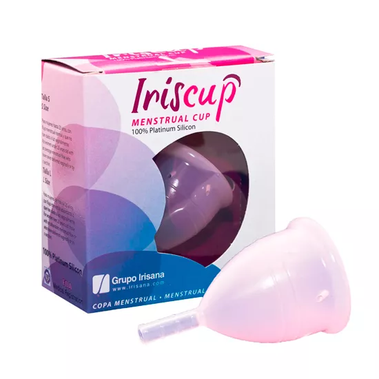 IRISCUP COPA MESTRUAL GRANDE Rosa-Envio Domicilio