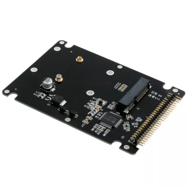 Mini carte adaptateur de convertisseur PCI-e mSATA SSD vers IDE 2,5 pouces 44