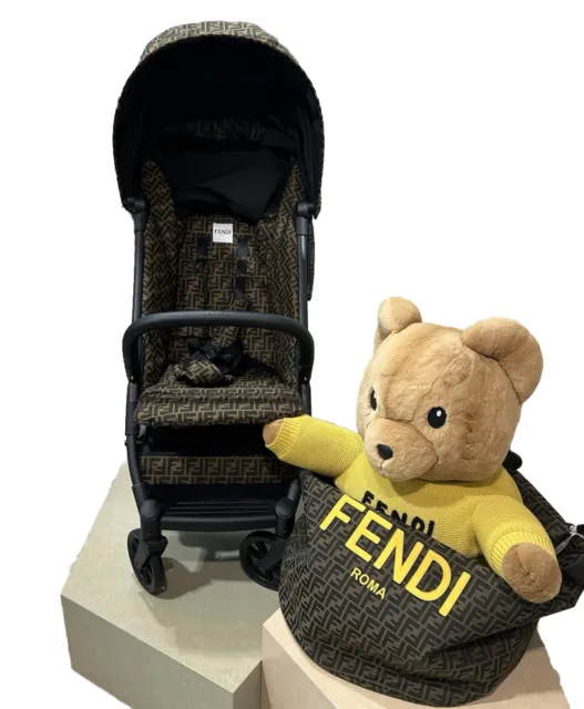 FENDI FF Print Cabin Stroller Made In Italy Collection Only