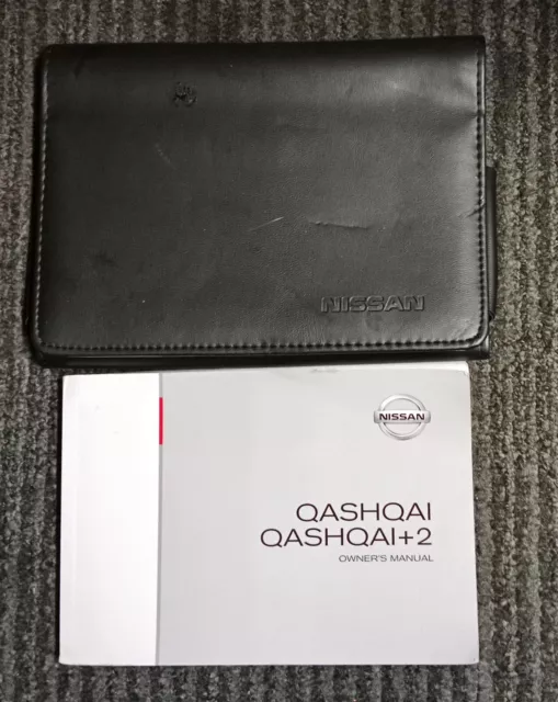 Nissan Qashqai+2 Owners Manual Handbook Wallet Print 2011 Ref 866