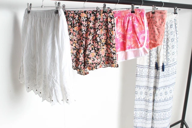 5 X Primark Lipsy River Island Womens Short Trousers Bundle - Size 6 (62F)