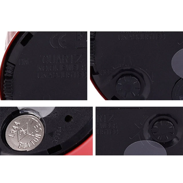 1 pieza reloj despertador con cerradura de mesa de escritorio movimiento decoración del hogar reloj analógico