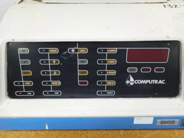 Arizona Instrument COMPUTRAC LX-10 Moisture Analyzer 110VAC 6.0Amps Used 3