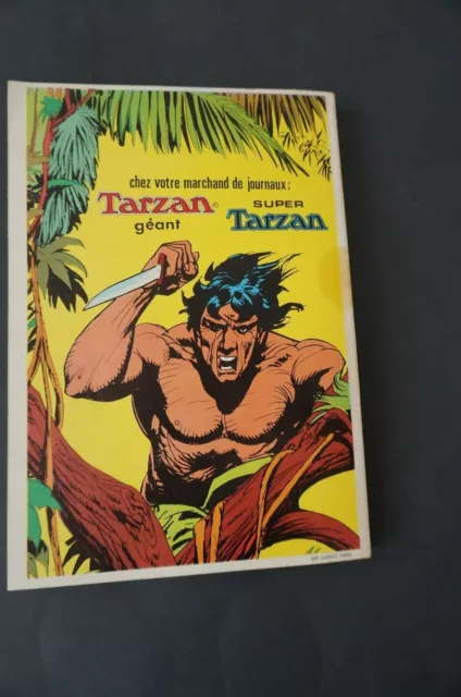 TARZAN Géant Edgar Rice Burroughs N°4 1982 2