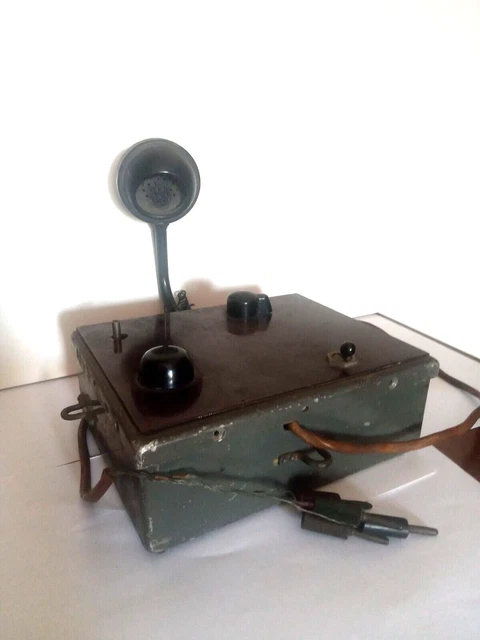 Microfono da campo US ARMY da collezione