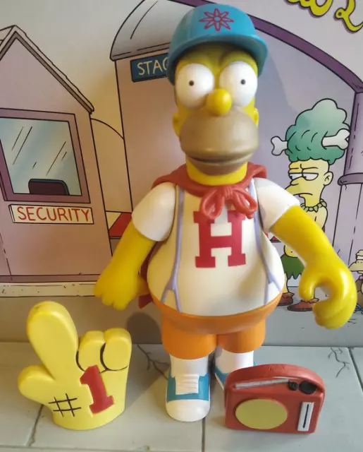 Simpsons World of Springfield wos action figure MASCOT HOMER