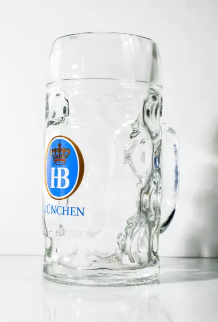 Hofbräu Bier München, Glas / Gläser Bierseidel, Bierkrug 0,3l "Stölzle"