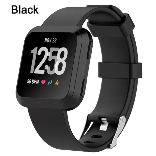 For Fitbit Versa / Versa Lite Best Replacement Silicone Watch wrist Band Strap 2