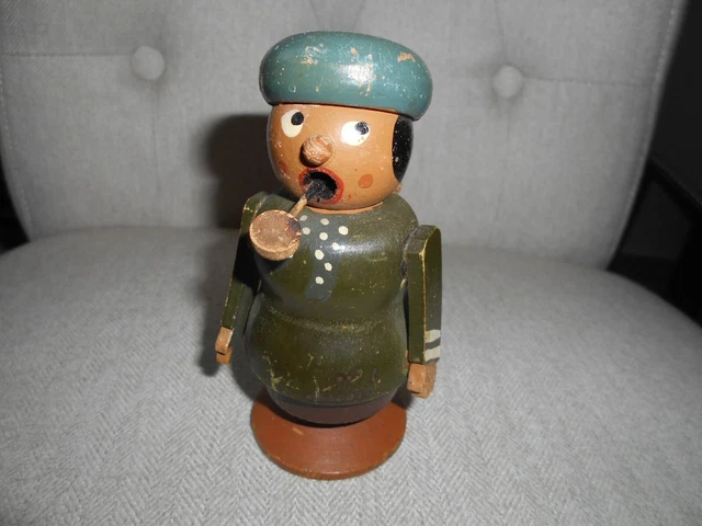Räuchermännchen Otto Ulbricht von 1930 Seiffen Erzgebirge selten !!!!!