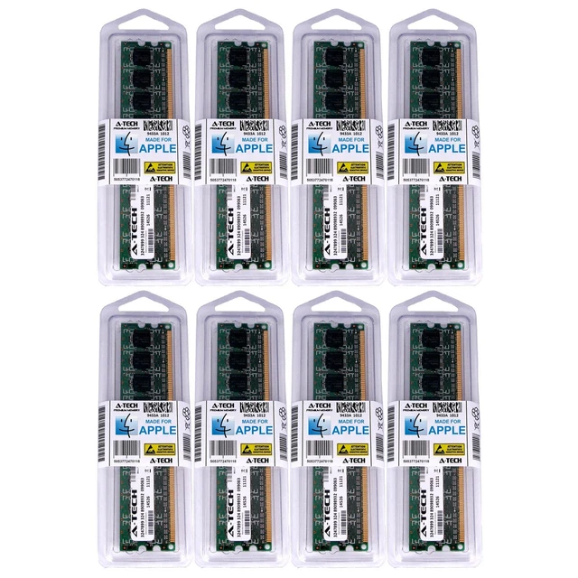 16GB KIT 8X 2GB 4200 ECC Unbuffered Apple Power Mac G5 Quad Dual Core Memory Ram