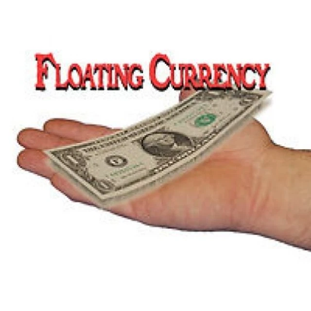 FLOATING CURRENCY DOLLAR BILL Street Magic Trick Money Levitation