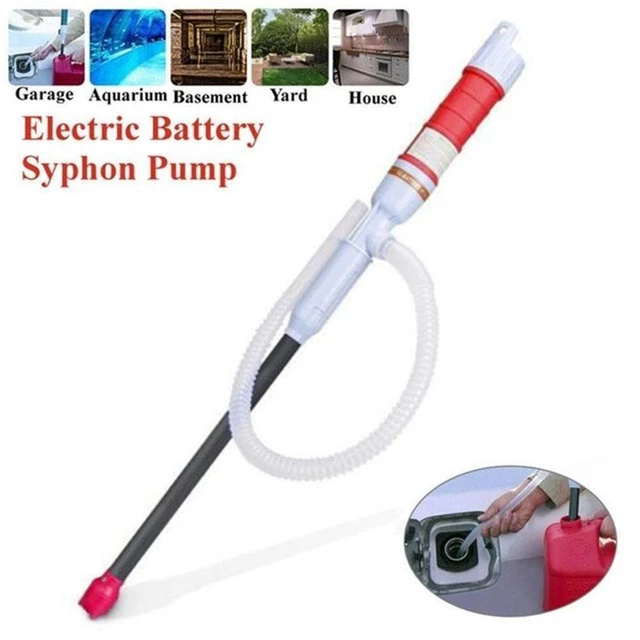 Pompa Elettrica Portatile Pompe Carburante Liquido Portatile Aspirapolvere-Trasferimento Auto-Carburante