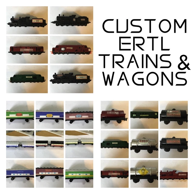 CUSTOMISED ERTL THOMAS THE TANK ENGINE & FRIENDS. Original Models Re ...