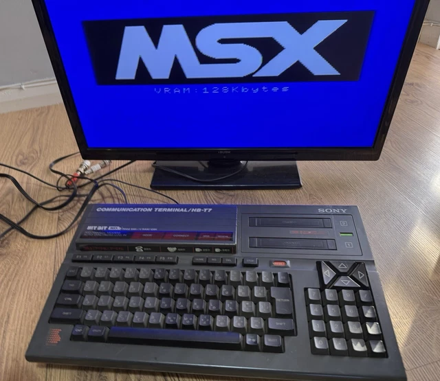 SONY HITBIT MSX2 COMMUNICATION TERMINAL HB-T7 ジャンク 【公式通販】