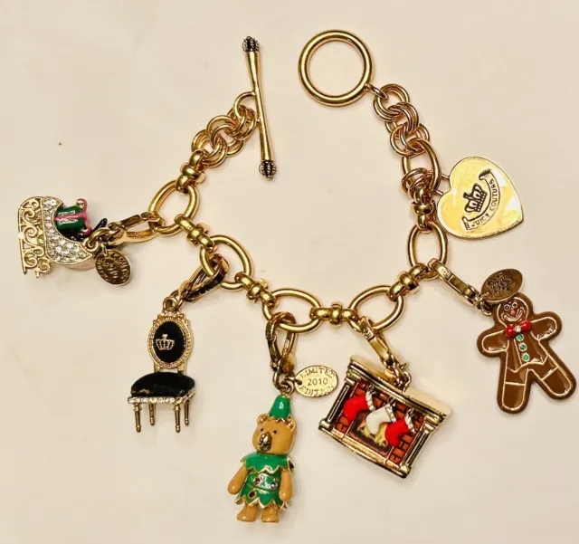 JUICY COUTURE LIMITED Edition Easter Bunny Basket Bracelet Charm