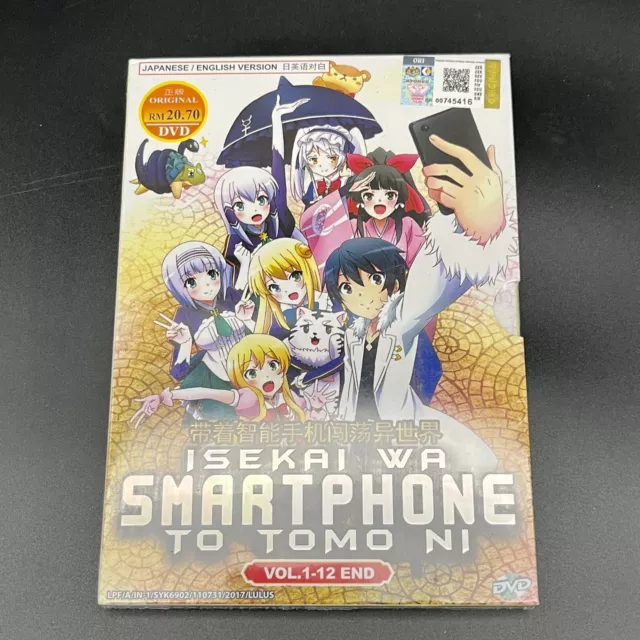 Isekai wa Smartphone to Tomo ni - Season 1+2 (Vol. 1-24 End) - *English  Dubbed*