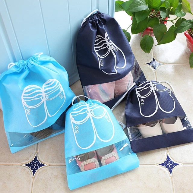 15 stücke Transparente Schuhe Tuch Aufbewahrungstaschen Beutel Wasserdichte 8