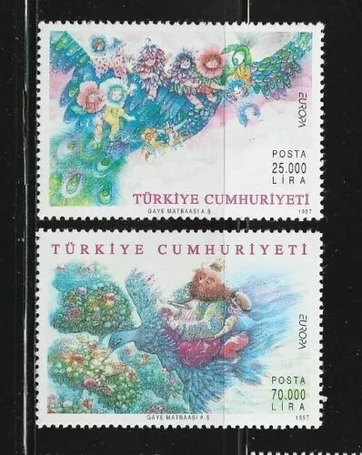 Turkey 1997 - Europa - Tales & Legends - Set of 2 - MNH