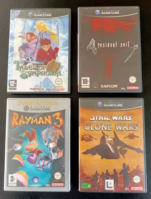 Lot 4 Jeux GameCube