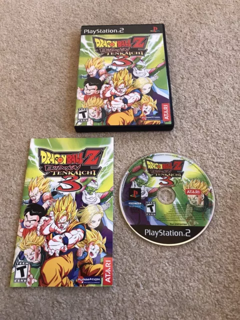 PS2 Dragon Ball Z: Budokai Tenkaichi 3 ~ ULTRA RARE ~ PAL - CIB - EUROPEAN  VER.! 742725275577