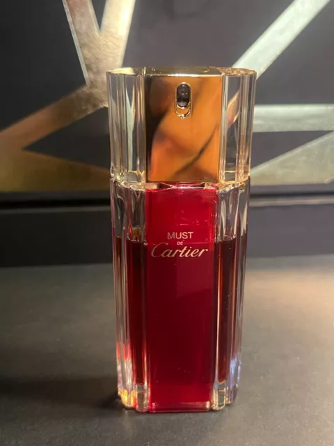 Cartier Must Parfum 30 ml No Box Originale Vintage Rarissimo Profumo donna