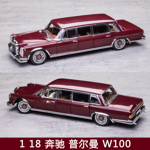 SUNSTAR 118 MERCEDESBENZ W100 Pullman Extended Courtesy Car Alloy Car