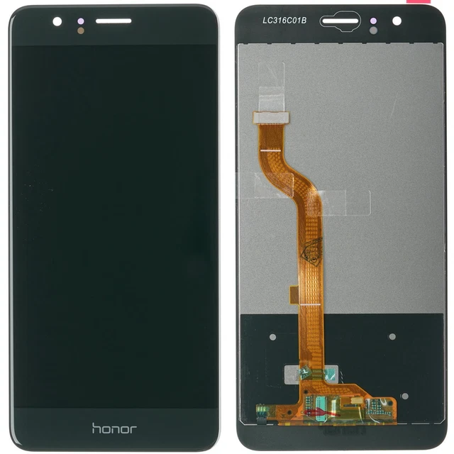 Honor 8 Écran LCD Module Écran Tactile Verre Flexible Noir