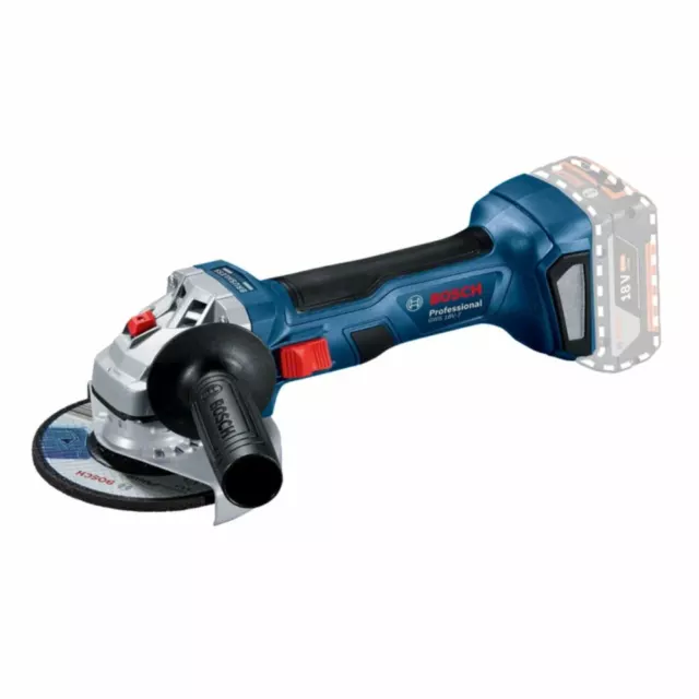 Bosch 18V 125MM Amoladora Angular Batería GWS 18V-7 Sin Cargador En Ka