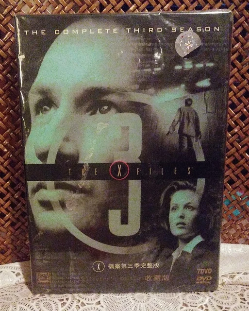 The X-FILES THE COMPLETE THIRD SEASON DVD 2001 7DISC IMPORT RARE BRAND NEW