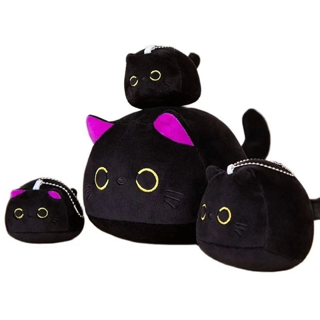 Black Cat Plush Toys Plush Animal Toy Black Cat Stuffed Toys Cat Plush Doll