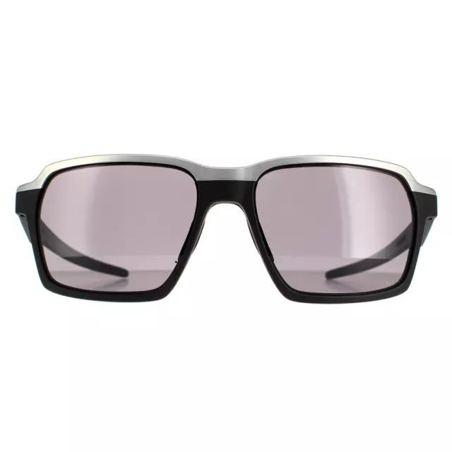 Oakley Lunettes de Soleil Parlay OO4143-03 Noir Mat Prizm Rubis