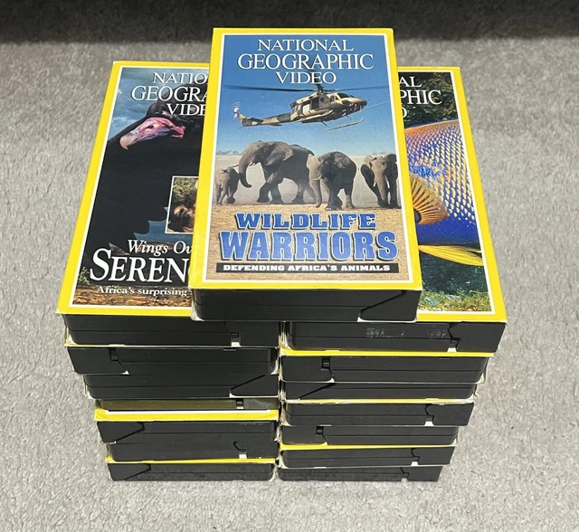VINTAGE NATIONAL GEOGRAPHIC Video VHS Tapes Lot Of 15 40.00 PicClick