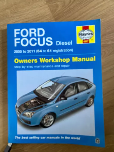 Haynes workshop manual- Ford Focus Diesel 2005 - 2011 54-61-reg