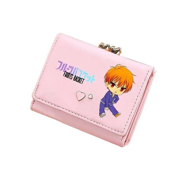 FRUITS BASKET ANIME Manga Kyo Soma wallet coin purse & Kyo Yuki Sohma