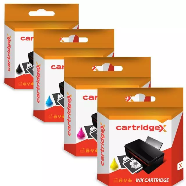4 Non OEM Ink Cartridge Set Compatible With HP 10 / 11 Business Inkjet 1700c