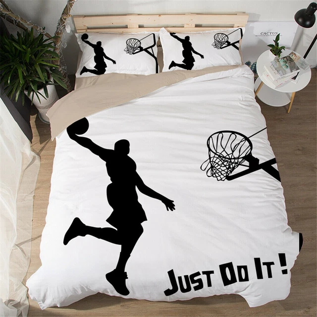 BASKETBALL COURT QUILT Doona Duvet Cover Set Single Double Queen King basketball-court-quilt-doona-duvet-cover-set-single-double-queen-king